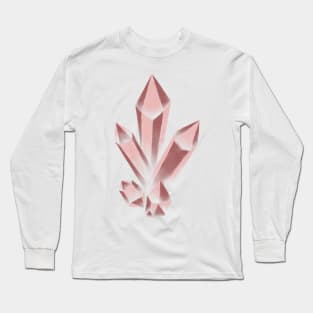 Watercolor crystals Long Sleeve T-Shirt